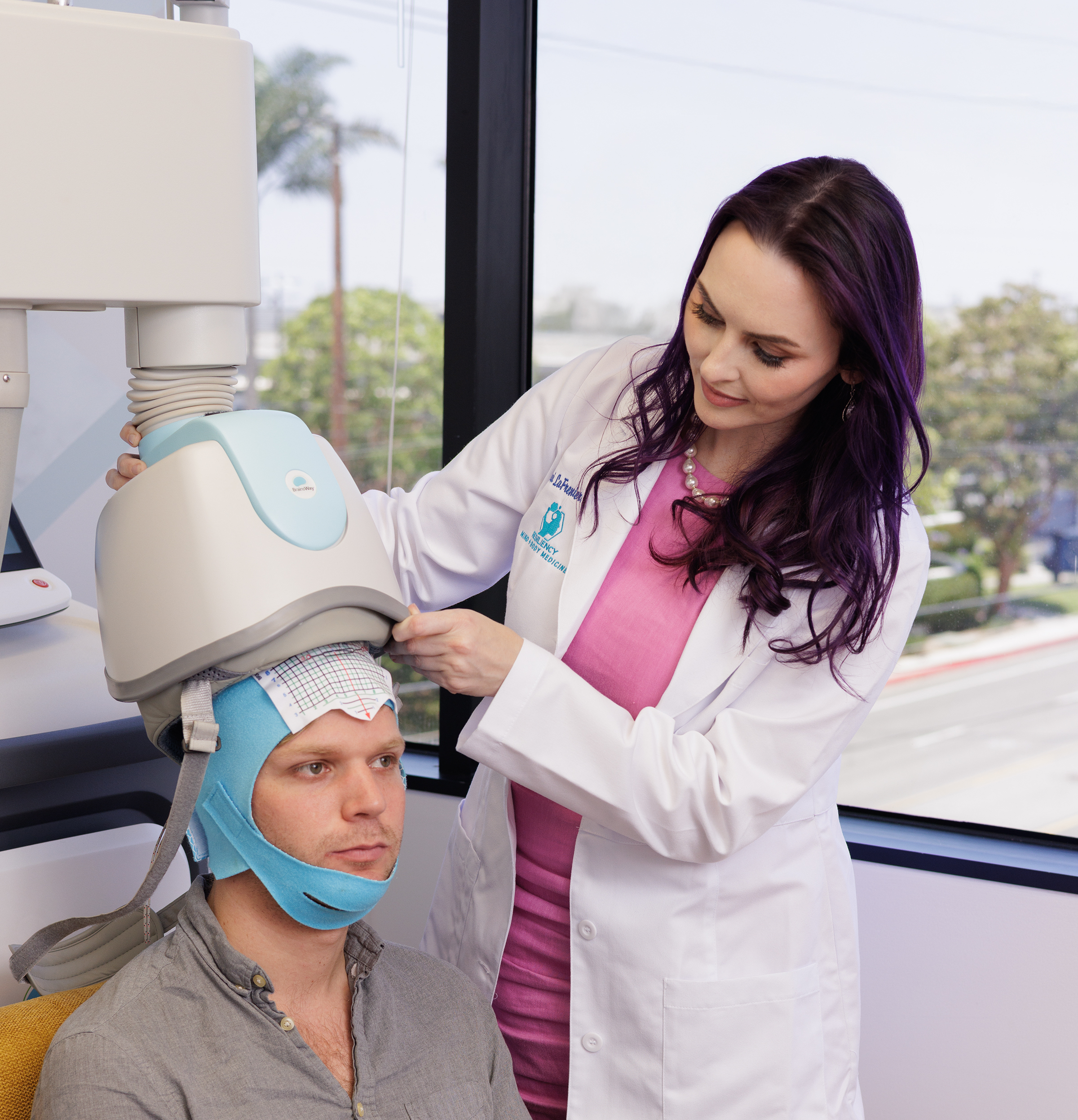 Deep TMS for OCD