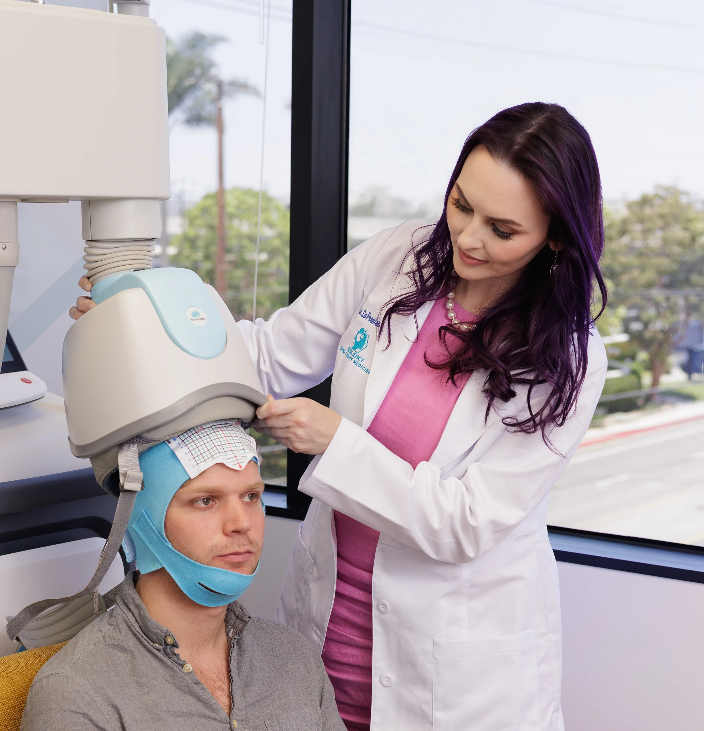 Deep TMS for OCD
